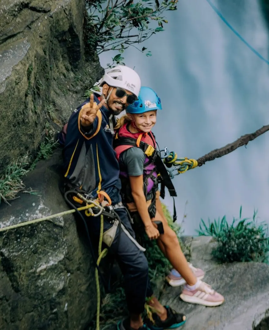 Lakshapana Waterfall – Rope Jumping Adventure - photo 7